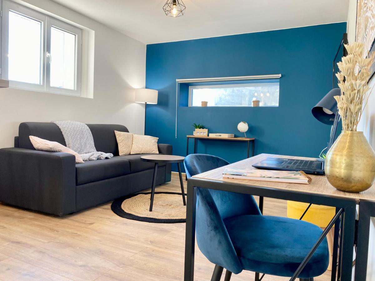 Cosy & Chill Appartements - 10 Min De La Mer - Jardin, Netflix, Terrasse, Fibre & Parking カーニュ・シュル・メール エクステリア 写真