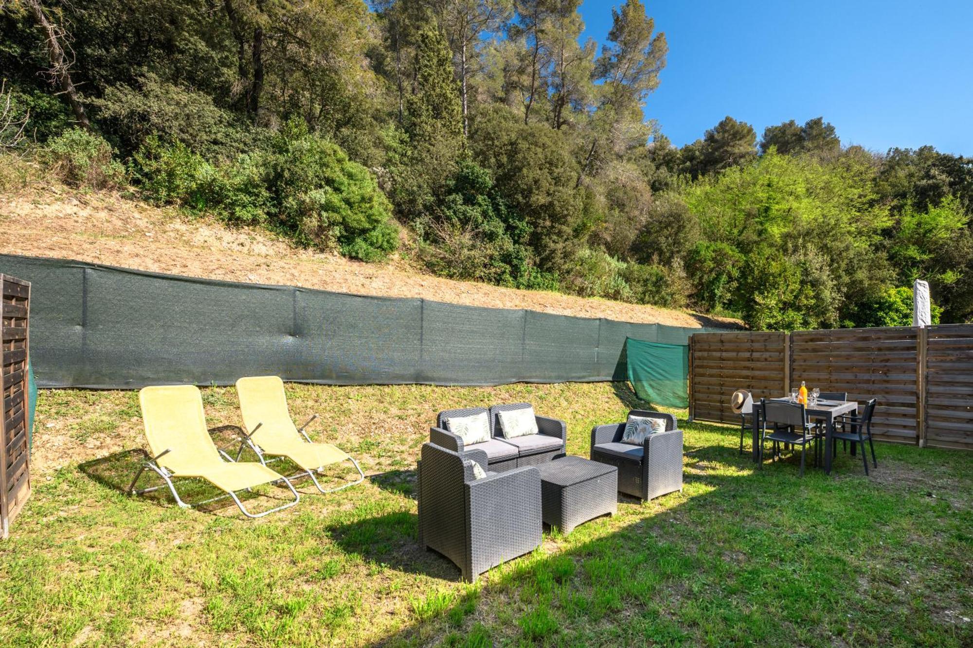 Cosy & Chill Appartements - 10 Min De La Mer - Jardin, Netflix, Terrasse, Fibre & Parking カーニュ・シュル・メール エクステリア 写真