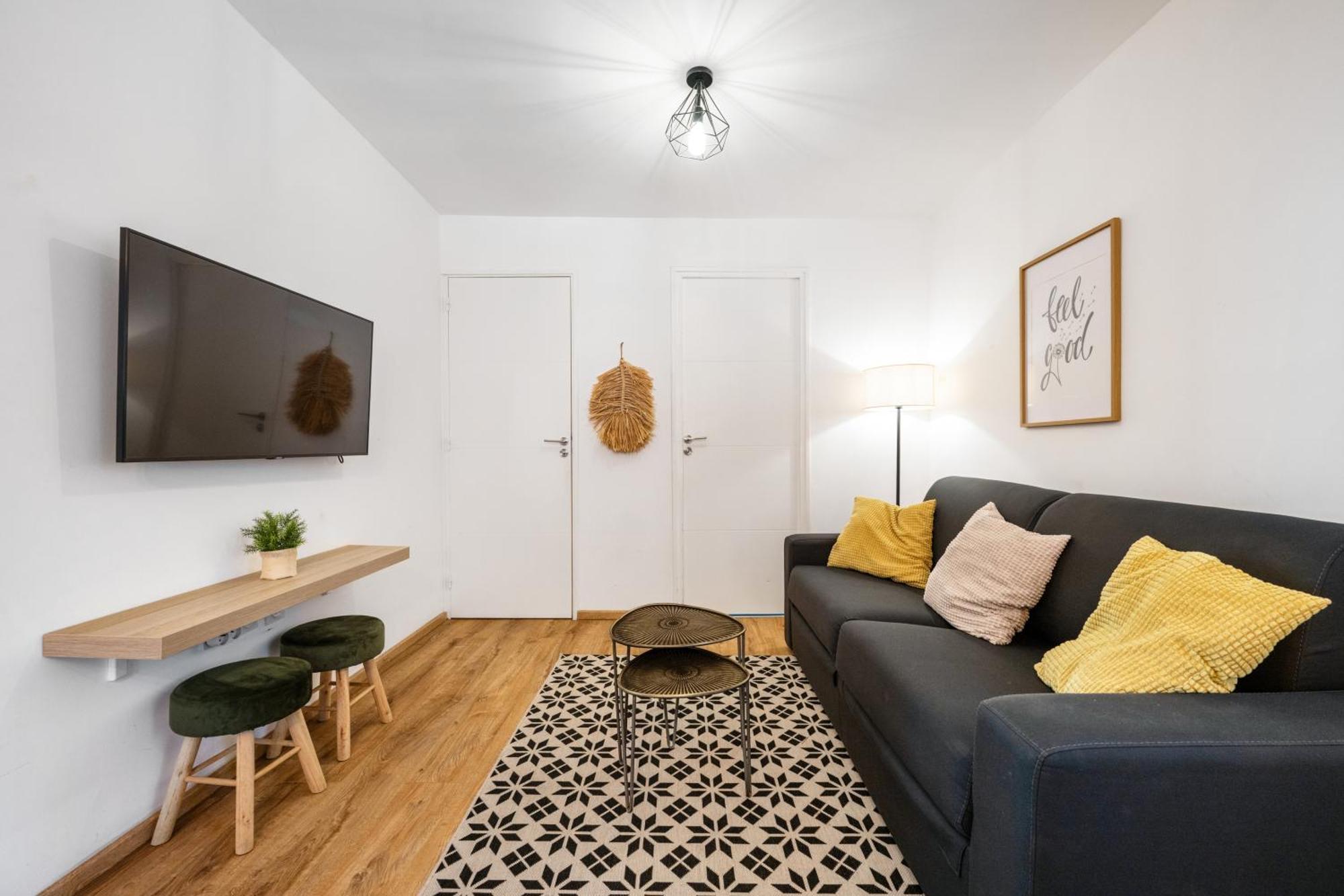 Cosy & Chill Appartements - 10 Min De La Mer - Jardin, Netflix, Terrasse, Fibre & Parking カーニュ・シュル・メール エクステリア 写真