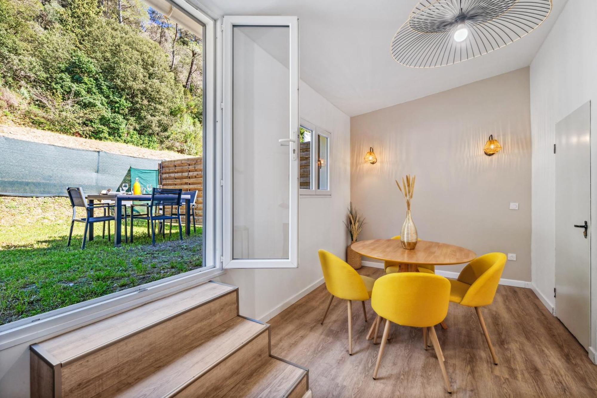 Cosy & Chill Appartements - 10 Min De La Mer - Jardin, Netflix, Terrasse, Fibre & Parking カーニュ・シュル・メール エクステリア 写真